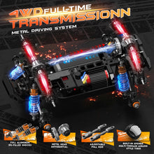 Load image into Gallery viewer, Brushless Fast RC Cars,1:16 52KM/H High Speed Remote Control Car,4X4 All Terrains RC Monster Truck, Waterproof Off-Road Hobby Electric Vehicle