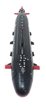 Load image into Gallery viewer, 16.5 Inch Toy Black Submarine with Sound Effects and Torpedo