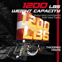 Load image into Gallery viewer, Adjustable Weight Bench, Commercial Grade 1200LB Workout Bench Press Set for Home Gym Strength Training Exercise, Incline Bench with 12+3 Adjustable Backrest&Seat Positions for Full Body Fitness