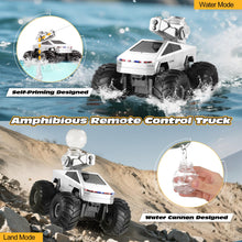 Load image into Gallery viewer, Fippy Remote Control RC Truck, 1:16 Amphibious Remote Control Car with Water Squirt, Waterproof RC Monster Truck