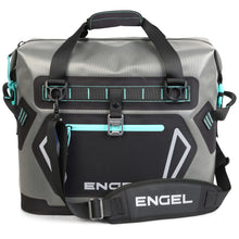 Load image into Gallery viewer, Engel HD20 High Performance Soft-Sided Cooler Tote Bag, Dark Gray & Seafoam