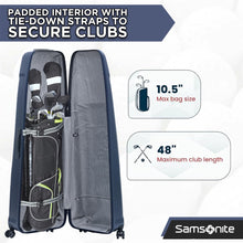 Load image into Gallery viewer, Samsonite Tour Pro Hardside Golf Travel Case with Shark Wheels