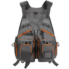 Load image into Gallery viewer, Gonex Fly Fishing Vest for Men Women, Trout, Adjustable Size, 18 Pockets