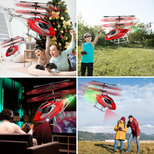 Load image into Gallery viewer, TERRAMUS Remote Control Helicopter for Kids, 2.4G Altitude Hold RC Helicopters with LED Light & Gyro, Radio Controlled Aircraft Indoor Toy with 3.5 Channel High Low Speed for Boys Beginner