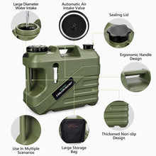 Load image into Gallery viewer, SPACEREST Portable Camping Shower with 5-Gallon Water Jug, 2 Batteries