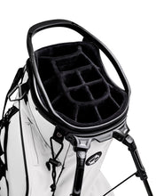 Load image into Gallery viewer, Pins & Aces Player Preferred Golf Bag - Premium Design, Lightweight Golf Bag with Stand - Velvet-Lined 14-Way Club Divider System (Domino)