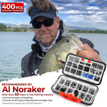 Load image into Gallery viewer, MadBite by KastKing Fishing Tackle Kit, 400pcs Terminal Tackle Kit