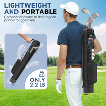 Load image into Gallery viewer, Findway Golf Stand Bag, Small Golf Bag for The Driving Range, Par 3 and Executive Courses, Lightweight Golf Club Carry Bag with Ball Holder and Pockets for Men Women