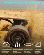 Load image into Gallery viewer, Electric Skateboards 1 Battery, S3 Electric Longboard with Remote and 10S2P 42V Swappable Battery/28 Mph Top Speed