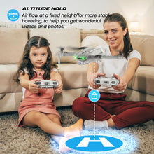 Load image into Gallery viewer, Drone With Camera 1080P for Kids And Adults, RC Quadcopter with Altitude Hold, Mini Drone With One Key Start, Waypoint Fly, Headless Mode