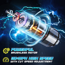 Load image into Gallery viewer, Brushless Remote Control Speed Boat, 30+ mph Racing RC Boat, Full Proportional 2.4Ghz, Self-Righting with LED Light for Adults & Kids