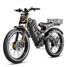 Load image into Gallery viewer, Pro Ⅲ 5000W Electric Bike for Adults 50Mph, 60V 80Ah Battery up to 250Miles,Long Range Dual Motors Ebike,26"*4.0 Fat Tire
