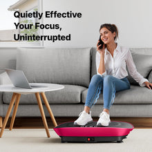 Load image into Gallery viewer, MERACH Vibration Plate Exercise Machine, Curved Vibration Plate for Lymphatic Drainage Weight Loss, Vibrating Plate with Real-Time Calorie Tracking on LED Display, Workout Equipment for Home Women Men