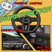 Load image into Gallery viewer, 24V Ride on Toys for Big Kids,Kids Electric Ride on Car UTV 4WD/2WD,High Speed Power Wheels with EVA Rubber Tires-Green