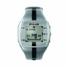 Load image into Gallery viewer, Polar FT4 Heart Rate Monitor Watch (Silver / Black)