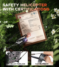 Load image into Gallery viewer, RC Helicopter Toy, RC Helicopter with 16Mins(2 Batteries),Altitude Hold, One Key Take Off/Landing,3.5 Channel, Gyro Stabilizer, RC Airplane Toys