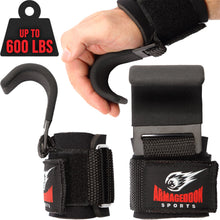 Load image into Gallery viewer, Premium Deadlift Straps, Weight Lifting Grips, Weight Lifting Hooks