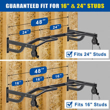 Load image into Gallery viewer, Kipika 48" Ceiling Mounted Pull Up Bar with 2 Pulleys
