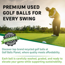 Load image into Gallery viewer, Golf Ball Planet 72 Colored Used Golf Balls in Mesh Bag 3A/2A Condition