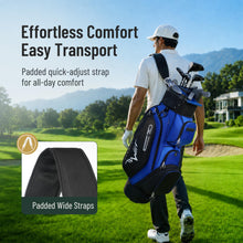 Load image into Gallery viewer, uniHimal 14-Way T-Lock Golf Cart Bag Pro with Full-Length Divider