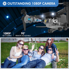 Load image into Gallery viewer, AVIALOGIC Mini Drone with Camera for Kids, Remote Control Helicopter Toys Gifts for Boys Girls, FPV RC Quadcopter with 1080P HD Live Video Camera, Altitude Hold, Gravity Control, 2 Batteries