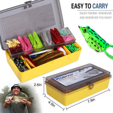 Load image into Gallery viewer, PLUSINNO 302Pcs Fishing Lures, Fishing Tackle Box with Tackle Included, Crankbaits, Spinnerbaits, Hooks, Weights & Accessories - Freshwater Bass Fishing Gear Lure Bait Equipment Kit Gift for Men
