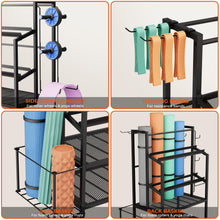 Load image into Gallery viewer, 600LBS Dumbbell Rack Weight Stand - Bonvork Adjustable Weight Rack for Dumbbells with Wheels