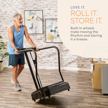 Load image into Gallery viewer, Lifepro Rhythm Vibration Plate Exercise Machine — 99 Speeds & Heart Rate Monitor Whole Body Vibration Platform Machine for Lymphatic Drainage with Handles — Standing Vibrating Platform for Home Gym