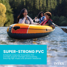 Load image into Gallery viewer, INTEX Challenger 3-Person Inflatable Boat Set with Oars and Pump