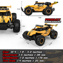 Load image into Gallery viewer, Remote Control Car for Boys, RC Cars, 1:12 Monster RC Truck Off Road with LED Headlight and Rechargeable Battery