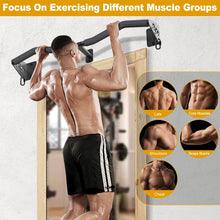 Load image into Gallery viewer, Kipika Heavy Duty Wall Mounted Pull Up Bar (32" M Type & Foam-padded Handles)