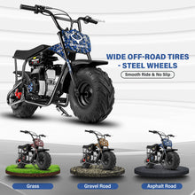 Load image into Gallery viewer, Mini Dirt Bike for Kids, 105CC 4-Stroke Kid Gas Powered Off-Road Pocket Pit Trail Motorcycle W/EPA Approved