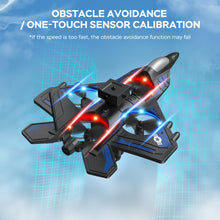 Load image into Gallery viewer, TUEESN RC Plane - 2.4GHz Remote Control Airplane with LED Lights, 360° Stunts & 6-Axis Gyro | Crash-Proof Foam Design | 40 Min Flight | Best Gift for Kids (Beginner Friendly)