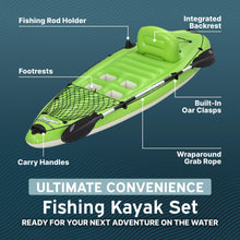 Load image into Gallery viewer, Bestway Hydro-Force Koracle X1 Inflatable Fishing Kayak Set 9'4"