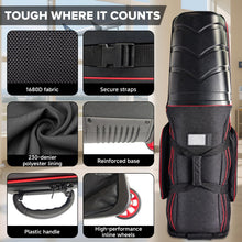 Load image into Gallery viewer, Solaraft Golf Travel Bag for Airlines, ABS Hard Shell Top Golf Travel Case
