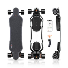 Load image into Gallery viewer, Electric Skateboard Longboard with Rexus Remote, Bifrost 2.0 Lighting System, Top Speed of 31 Mph, 34 Miles Range