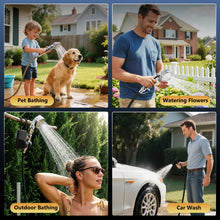 Load image into Gallery viewer, BSEED Portable Shower for Camping with Immersion Water Heater, 8000mAh Rechargeable Camping Shower with Large Capacity Foldable Bucket, Outdoor Shower for Hiking RV, Travel, Pet Bath, Car Washing