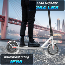 Load image into Gallery viewer, 8.5" Aluminum Alloy Frame E Scooter for Adults 19 MPH Sport Escooter 350W Motor, Electric Scooter Up to 22 Miles Range