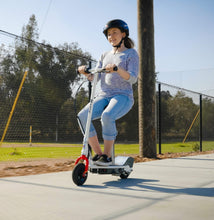 Load image into Gallery viewer, Electric Scooter - 8" Air-filled Tires, 200-Watt Motor, Up to 12 mph and 40 min of Ride Time, White