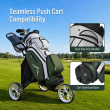 Load image into Gallery viewer, uniHimal 14-Way T-Lock Golf Cart Bag Pro with Full-Length Divider