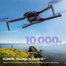 Load image into Gallery viewer, Drone with 6K Camera for Adults, 3-Axis Gimbal Drones with 4K/30fps Video, 10000ft FPV Transmission Professional Drone