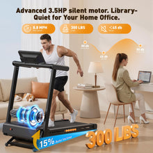 Load image into Gallery viewer, JAGJOG Treadmill for Home with 15% Auto Incline