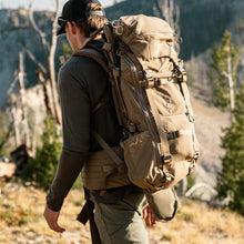 Load image into Gallery viewer, Eberlestock Brute 3500 Hunting Pack – Internal Frame Backpack with Cradle Hip Belt, Contour Shoulder Harness, 3500ci Capacity for 1–2 Day Hunts – Military Green
