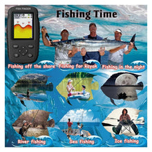 Load image into Gallery viewer, Portable Wireless Sonar Fish Finder Depth Detection Night Vision