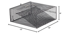 Load image into Gallery viewer, Frabill Flat-Bottom Crawfish Trap | Low-Profile Square Trap Specifically Designed for Crawfish