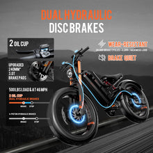Load image into Gallery viewer, 50mph Electric Bike for Adults, 5000W Dual Motor Ebike, 60V 80AH 235 Miles Long Range Ebike, 26 * 4.0" Fat Tire Electric Mountain Bike