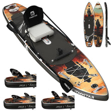 Load image into Gallery viewer, iTAOSTAR Novelty N01BP 11'6" x 35" Inflatable Stand Up Paddle Board with Seat- Stable SUP Board for Family - Portable Paddleboard for Yoga, Surfing, Fishing - Includes Full Accessories Kit