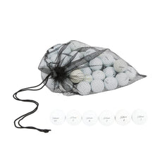 Load image into Gallery viewer, Clean Green Golf Balls 50 Golf Ball Mix of Titleist Pro V1 and Pro V1x. Recycled and Used Titleist Pro V1 Golf Balls, Pro V1x Golf Balls - Includes Mesh Carrying Bag - As Seen on Shark Tank