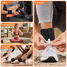 Load image into Gallery viewer, Wrist Weights, Ankle Weights Adjustable Wrist Weighted Bracelet Set of 4 (2LB Each)- Black