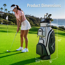Load image into Gallery viewer, uniHimal 14-Way T-Lock Golf Cart Bag Pro with Full-Length Divider